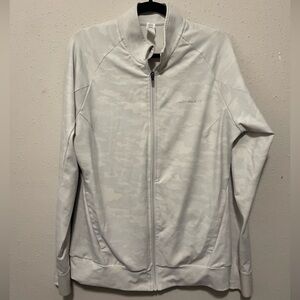 Alphalete Gray Camo Pro Elite Full Zip Jacket Men's Size Large